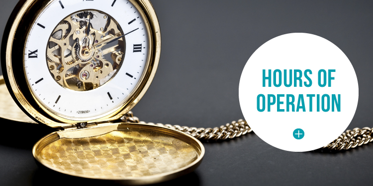Hours of Operation